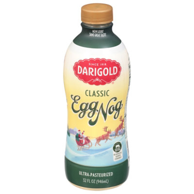Darigold Egg Nog Quart Ultra Pasteurized Milk - 1 Quart - haggen