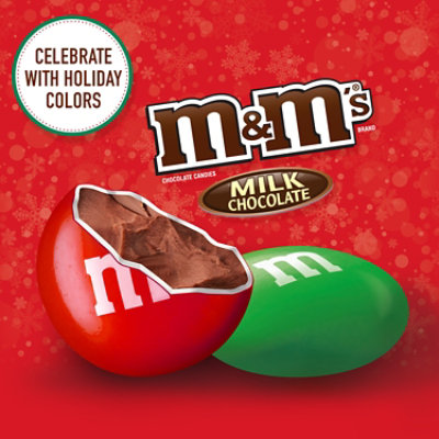 M&M'S Holiday Milk Chocolate Christmas Candy Bag - 10 Oz - Image 3