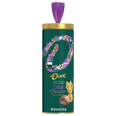 DOVE Christmas Stocking Stuffers Milk Chocolate Candy Truffles Tube - 6 Oz - Image 3