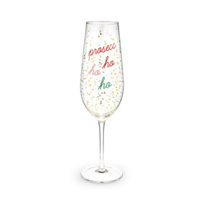 Blush Prosecc Ho Ho Ho Full Bottle Flute - EA - Image 1