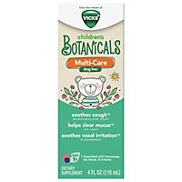 Vicks Childrens Botanicals Dietary Supplement Cough + Mucus + Nasal Multi Care - 4 Fl. Oz. - Image 3