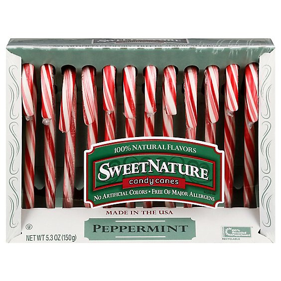 Sweet Nature Canes Peppermint - 5.3 OZ