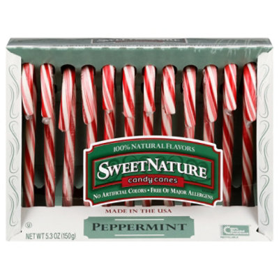 Sweet Nature Canes Peppermint - 5.3 OZ