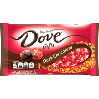 Dove Promises Holiday Gift Dark Chocolate Christmas Candy Bag - 8.87 Oz - Image 1