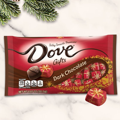 Dove Promises Holiday Gift Dark Chocolate Christmas Candy Bag - 8.87 Oz - Image 3