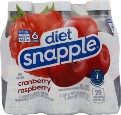 Snapple Diet Cranberry Raspberry - 6-16FZ - Image 6