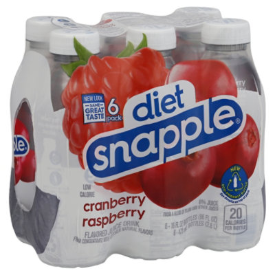 Snapple Diet Cranberry Raspberry - 6-16FZ - Image 1