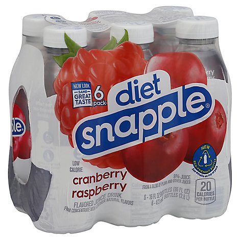 Snapple Diet Cranberry Raspberry - 6-16FZ