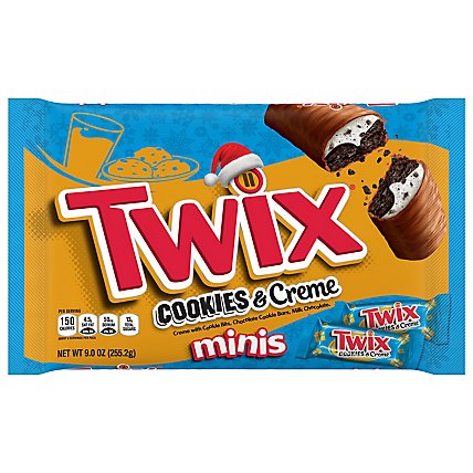 Twix Minis Cookie Bars Christmas Cookies & Creme - 9 Oz - Image 3