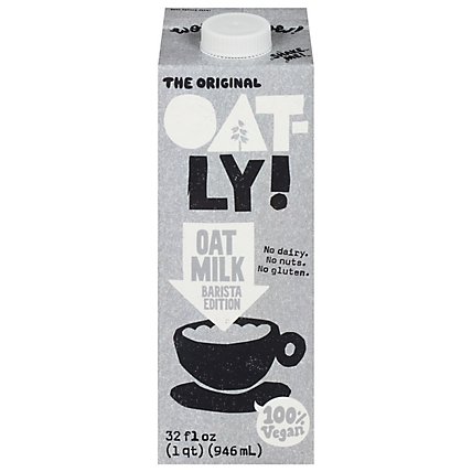 Oatly Oat Milk Barista Original - 32oz - Image 3