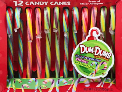 Dum Dums Canes 3 Flavor - 5.3 OZ - Image 2