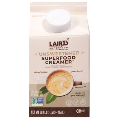 Laird Superfood Liquid Creamer Unswtnd 16 OZ Randalls