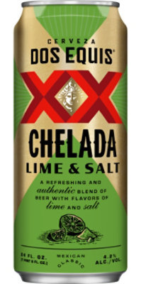 Dos Equis Lime & Salt Mexican Lager Beer Single Can - 24 Fl. Oz. - Image 2