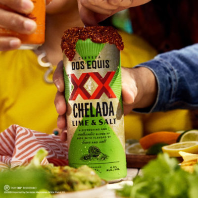 Dos Equis Lime & Salt Mexican Lager Beer Single Can - 24 Fl. Oz. - Image 3