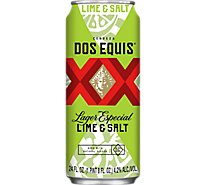 Dos Equis Lager Lime & Salt 24oz In Cans - 24 FZ