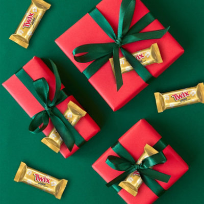 Twix Holiday Minis Size Caramel Cookie Bar Christmas Candy - 10.43 Oz - Image 4