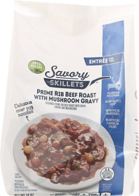 Open Nature Savory Skillets Prime Rib W/mushroom Gravy - 16 OZ - Image 2