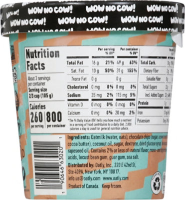 Oatly Mint Chip Frozen Dessert - 16 Oz - Image 6