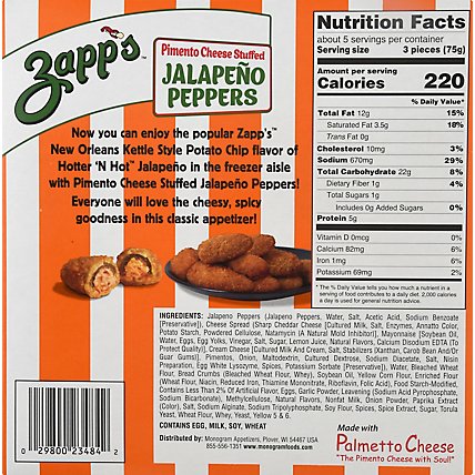 Zapps Hot Pimento Peppers - 14 OZ - Image 6