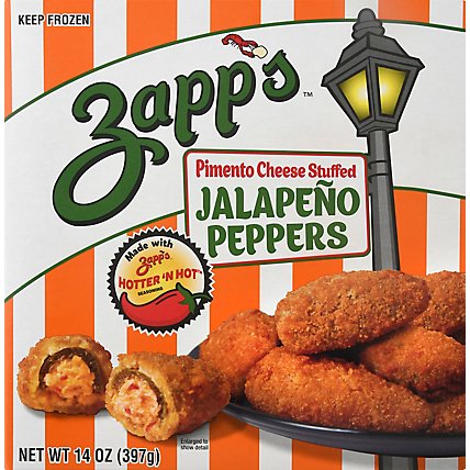 Zapps Hot Pimento Peppers - 14 OZ - Image 2