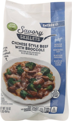 Open Nature Savory Skillets Chinese Style Beef & Broccoli - 16 OZ - Image 2