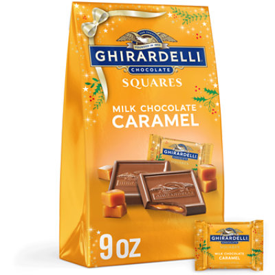 Ghirardelli Milk Chocolate Caramel Squares - 9 Oz