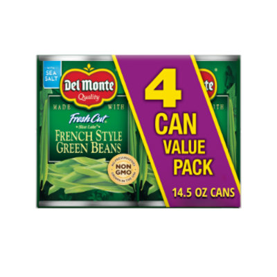 Del Monte Fresh Cut Blue Lake French Style Green Beans - 4-14.5 OZ - Image 1