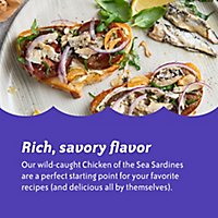 Chicken Of The Sea Sardines Mediterranean Style - 3.75 OZ - Image 3