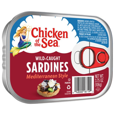 Chicken Of The Sea Sardines Mediterranean Style - 3.75 OZ - Image 8