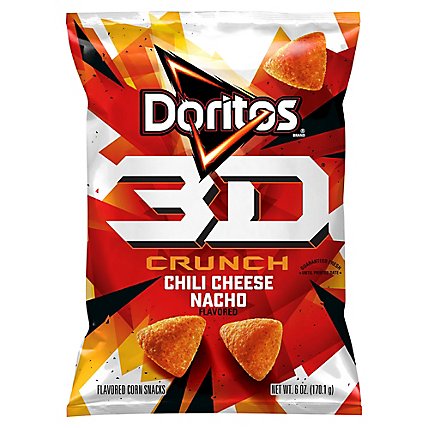 DORITOS 3D Crunch Chili Cheese Chips - 6 OZ - Image 3