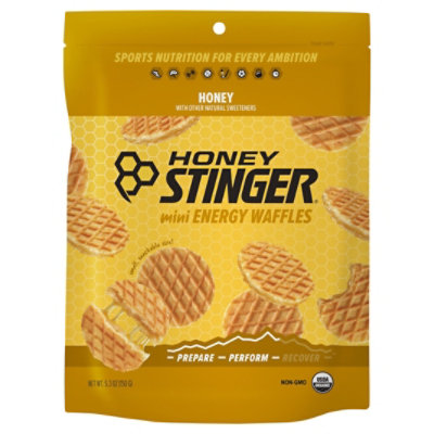 Honey Stinger Mini Waffles Honey - 5.3OZ - Image 3