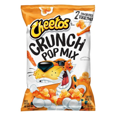 CHEETOS Cheese Flavored Snacks Cheddar Crunch Pop Mix - 7 OZ