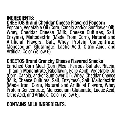 CHEETOS Cheese Flavored Snacks Cheddar Crunch Pop Mix - 7 OZ - Image 5