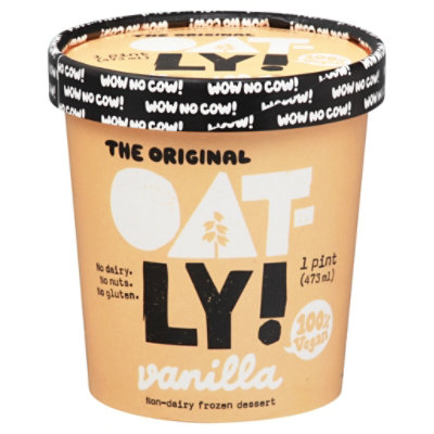 Oatly Vanilla Frozen Dessert - 16 Oz - Image 1