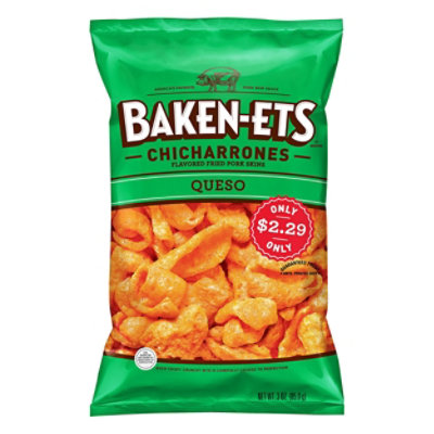 Baken-Ets Fried Pork Skins Queso - 3 OZ