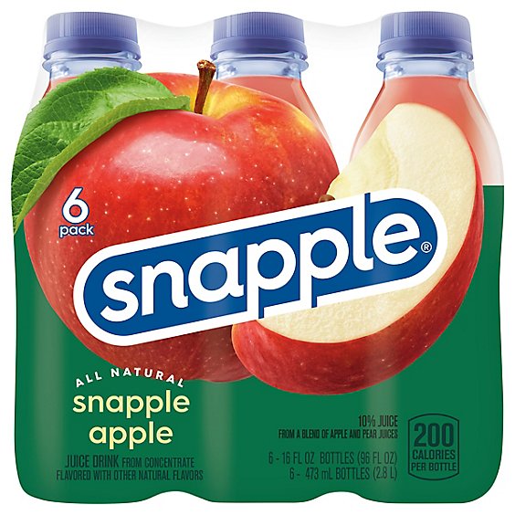 Snapple Tea Apple - 6-16FZ