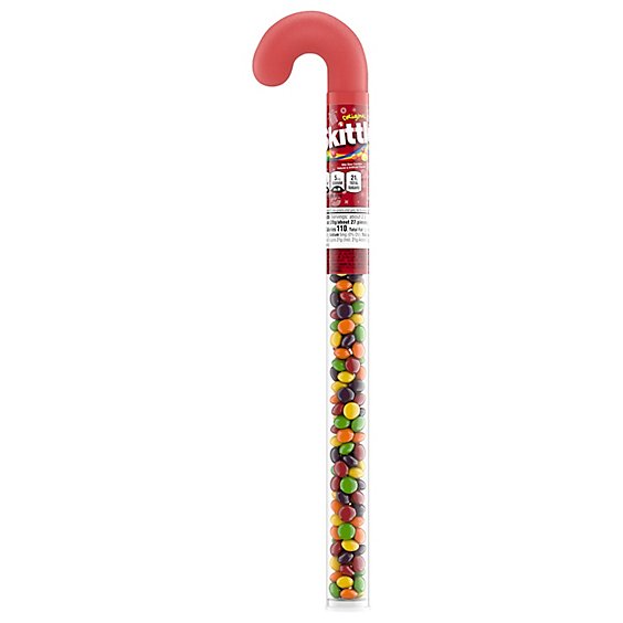 Skittles Original Christmas Chewy Candy Cane Gift - 2.6 Oz
