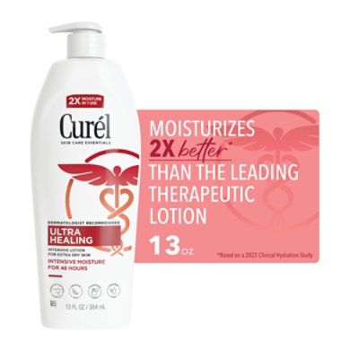 Curel Ultra Healing Intensive Fragrance Free Lotion For Extra Dry Skin Sensitive Skin - 13 Oz - Image 1