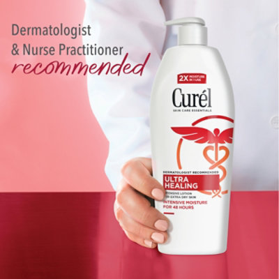 Curel Ultra Healing Intensive Fragrance Free Lotion For Extra Dry Skin Sensitive Skin - 13 Oz - Image 4