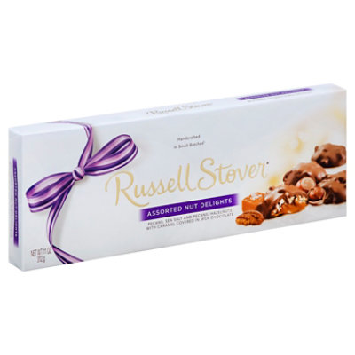 Russell Stover Chocolate Assorted Nut Delights Gift Box - 11 Oz