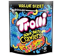 Trolli Gummi Candy Sour Brite Crawlers Value Size - 28.8 Oz