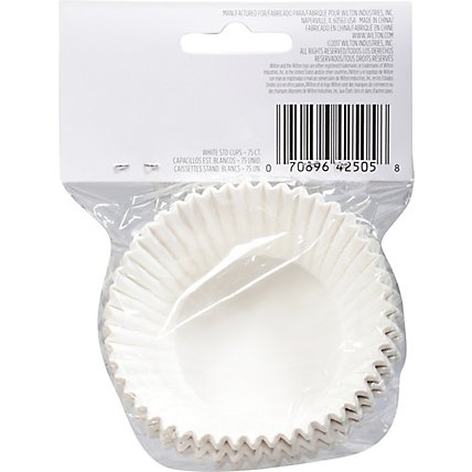 Wilton Baking Cups White - 75 Count - Image 4