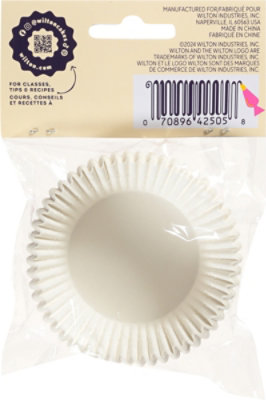 Wilton Baking Cups White - 75 Count - Image 3