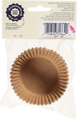 Wilton Baking Cups Brown - 75 Count - Image 3