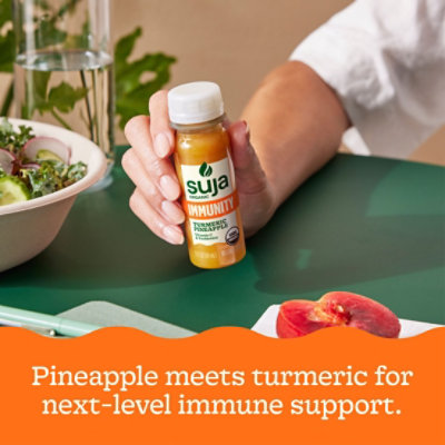 Suja Organic Immunity Turmeric Pineapple Wellness Shots Multipack- 4-2 Fl. Oz. - Image 3