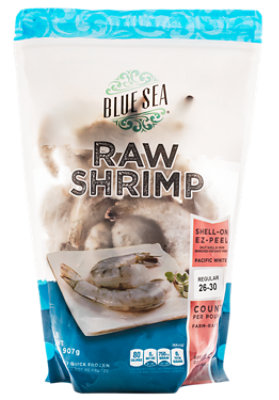 Shrimp Raw 26-30 Count - 4 LB - Image 1