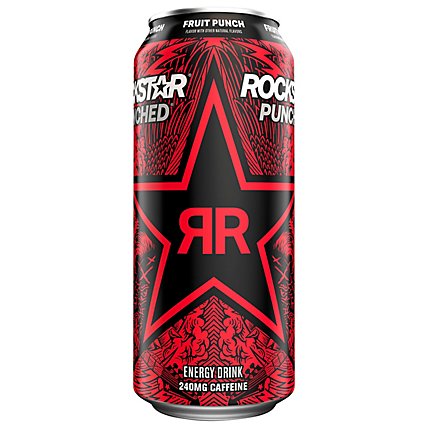 Rockstar Energy Drink Punched - 16 OZ - Image 1