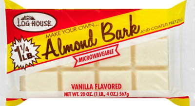 Log House Almond Bark Vanilla - 20 Oz - randalls