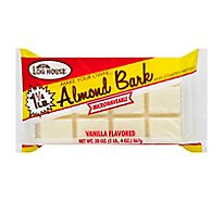 Log House Almond Bark Vanilla - 20 Oz