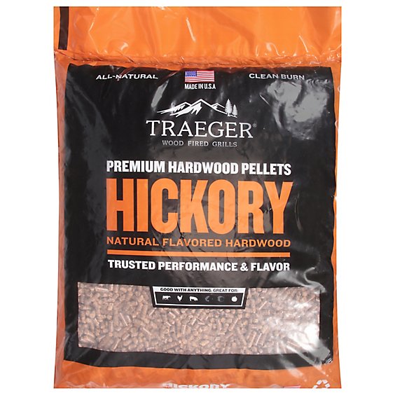 Traeger Hickory Pellets - 20 LB